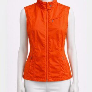 Bogner Light Weight Zip Front Performance Vest Women’s 10 Golf, Hiking, Layering